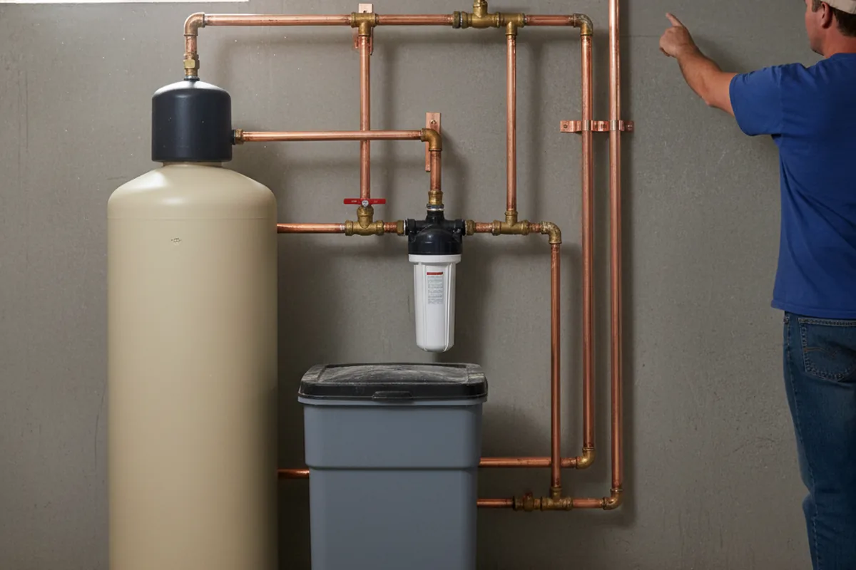 Whole-house water treatment system installed in Indianola